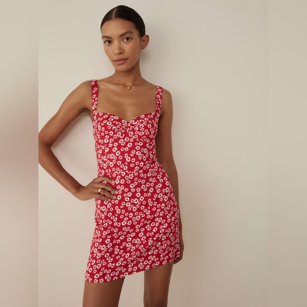 NWT Reformation Baldwin Dress in Jenna - SIZE 10